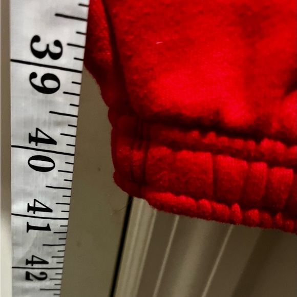 NWT Aritzia X Min Heo Lunar NY Mega flashing red joggers/ sweatpants - Picture 12 of 16